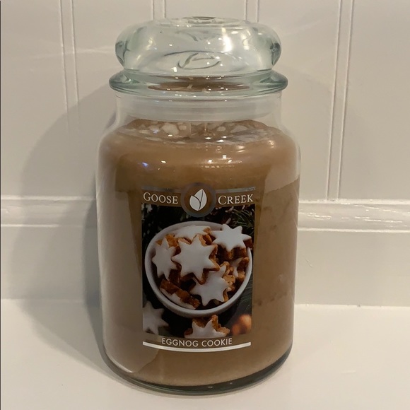 Goose Creek ‘Eggnog Cookie’ 🍪 candle 🕯
